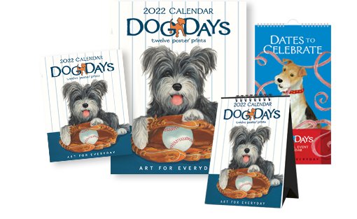 Dog Days 2022 Calendars Art For Everyday